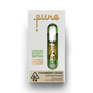 STRAWBERRY COUGH-QUARTZ LIVE ROSIN VAPE CARTRIDGE